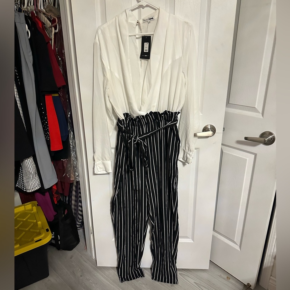 FN XL Business Talk Jumpsuit BNWT